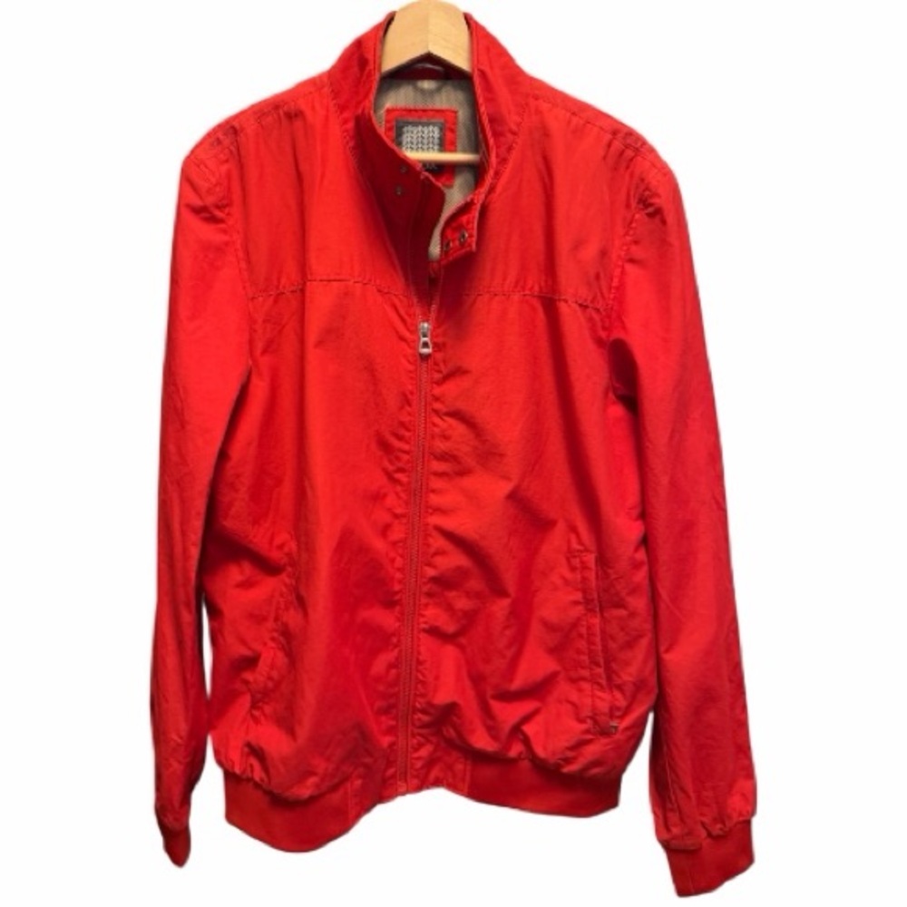 GEOX Men's Red Zip-Front Jacket - Picture 7 of 15